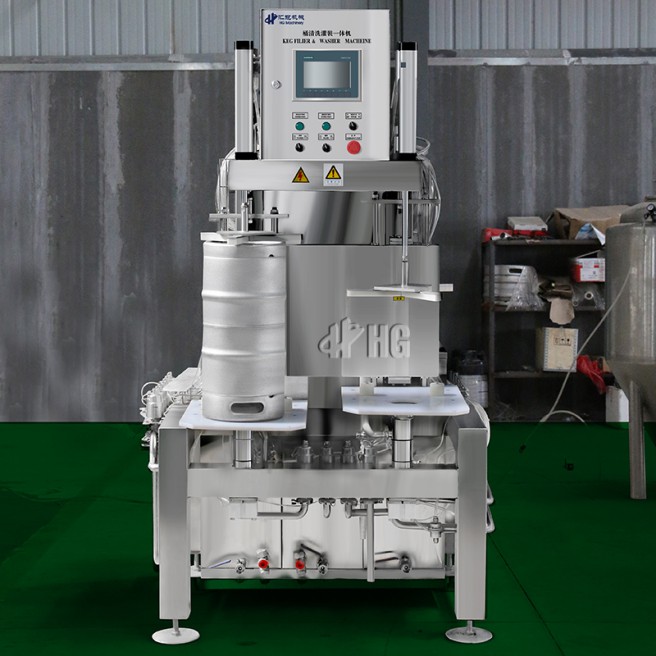 Beer Keg Filling Washing Machine