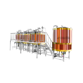 Beer Brewing Equipment 2000L 2 Vessel Copper