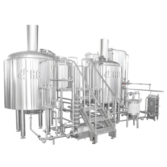 1000L 3 Vessel Beer Brewing Equipment