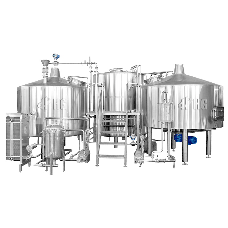 2000L 3 Vessel Beer Brewing Equipment