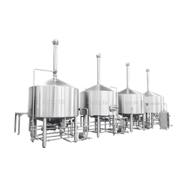 4 Vessel Beer Beer Brewing Equipment 2500L