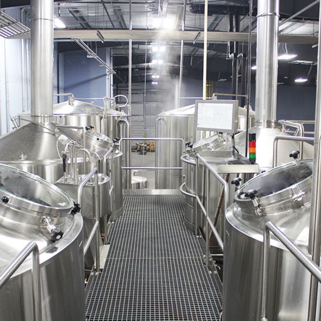 4 Vessel Beer Beer Brewing Equipment 2500L