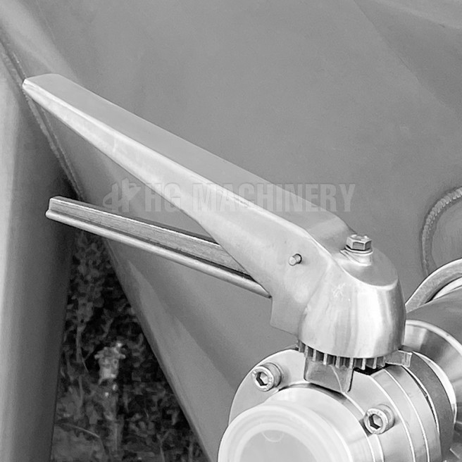 Horizontal Bright Beer Tank