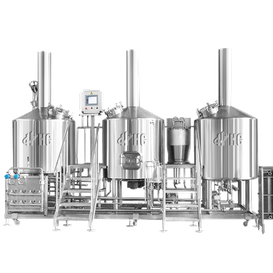 1000L 3 Vessel Beer Brewing Equipment